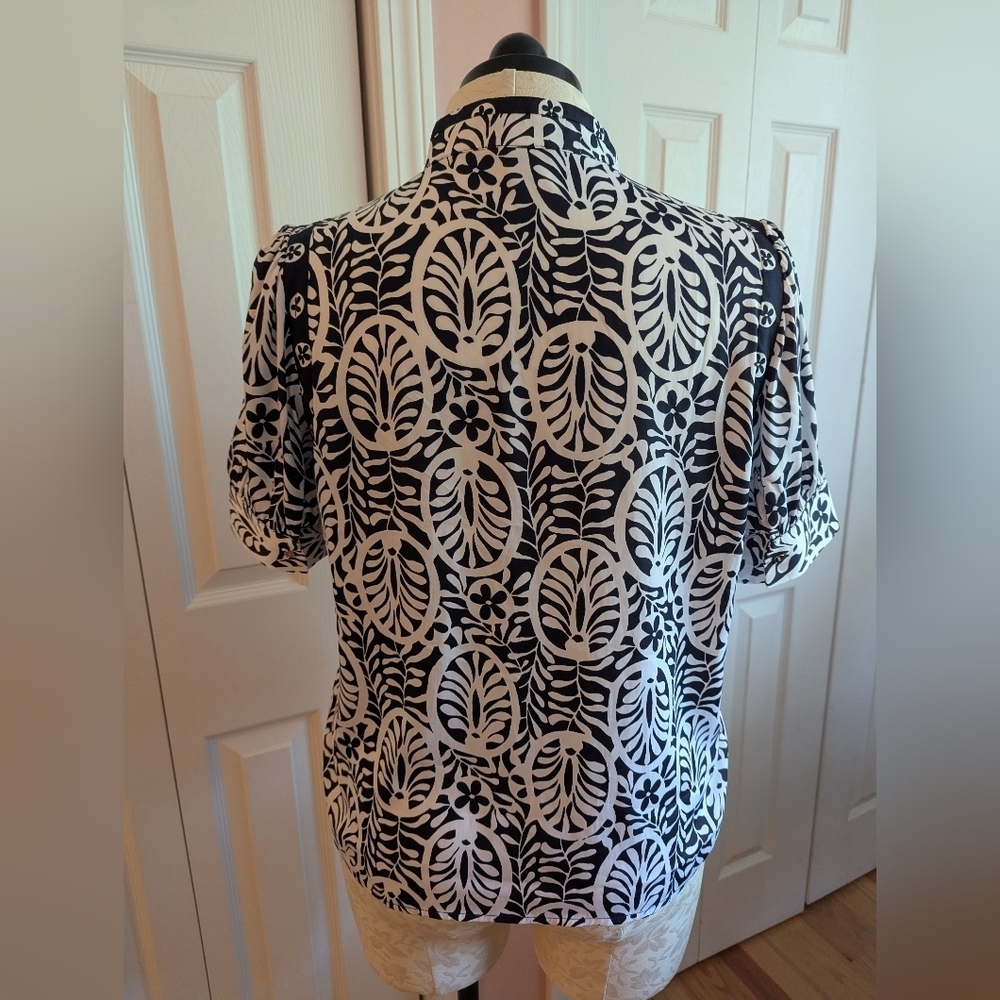 NWOT Ann Taylor Tunic Peasant Style Top Size L - Picture 9 of 12